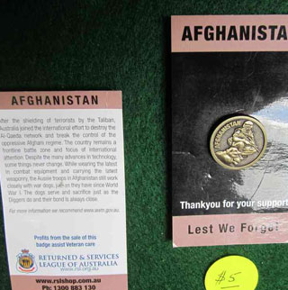 Afghanistan Pin